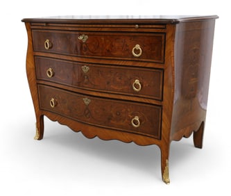 French Style Serpentine Chest