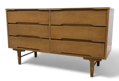 Stanley Mid Century Long Dresser