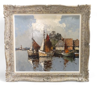 Signed E. Paulsen - Oil on Canvas