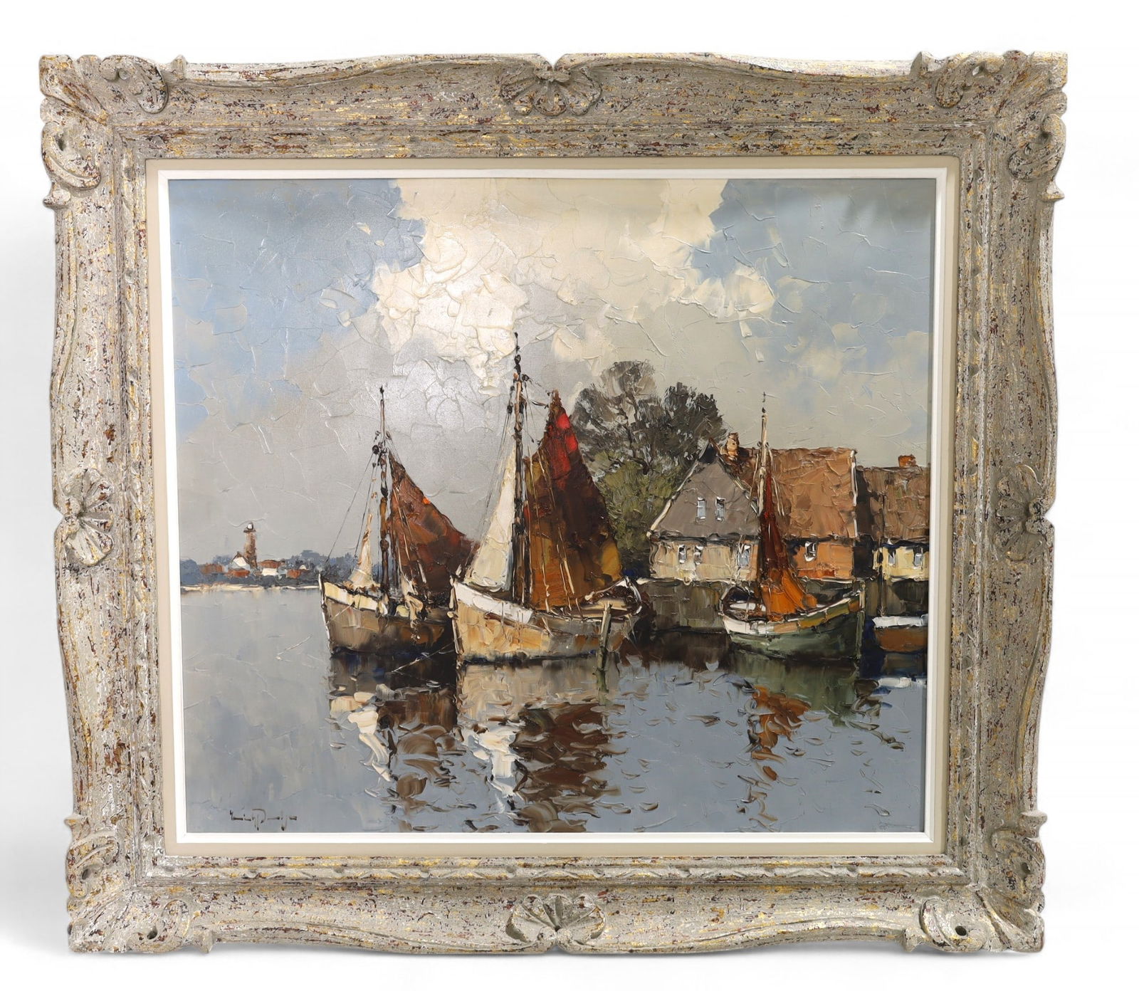 Signed E. Paulsen - Oil on Canvas (1 of 8)