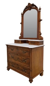 Victorian Marble Top Dresser