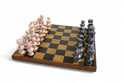 Leather Chess Set