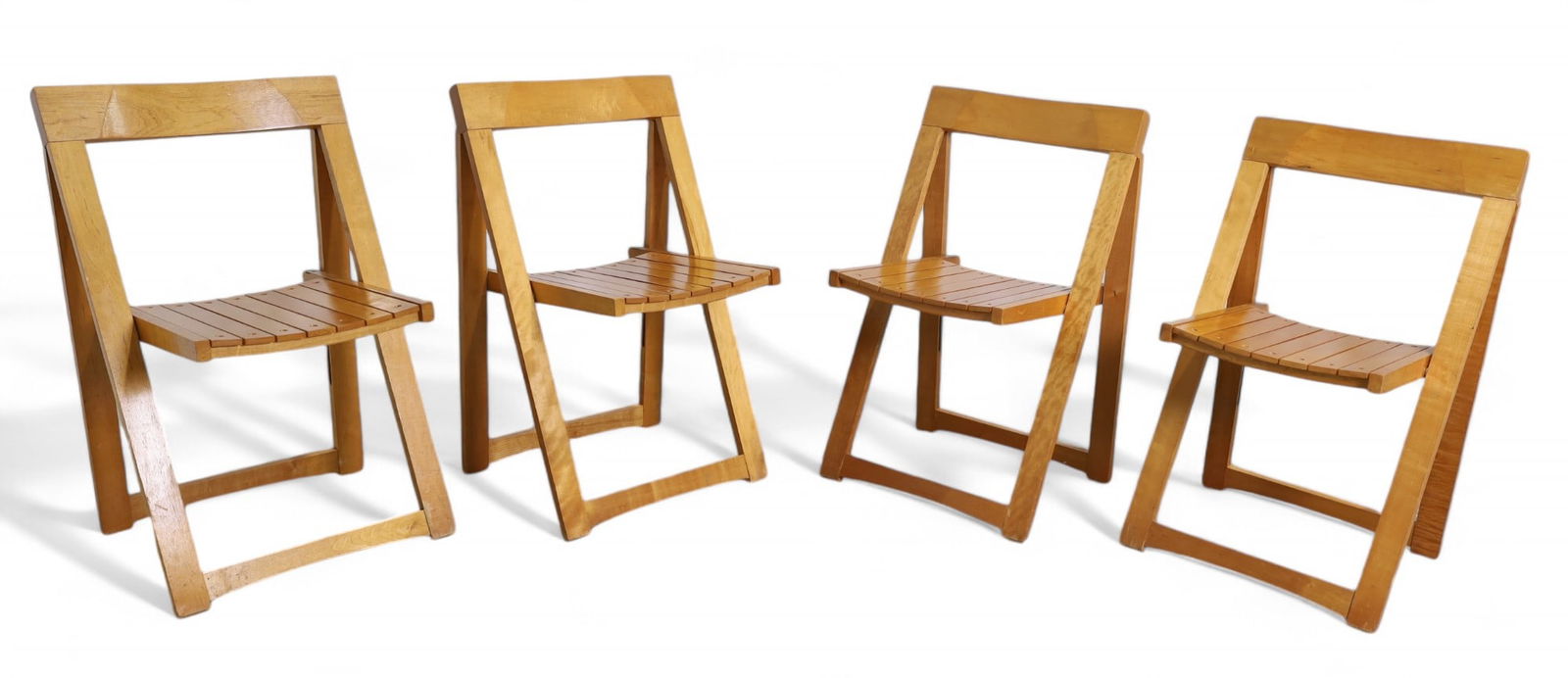 Slat Seat Folding Chairs - 4 (1 of 10)
