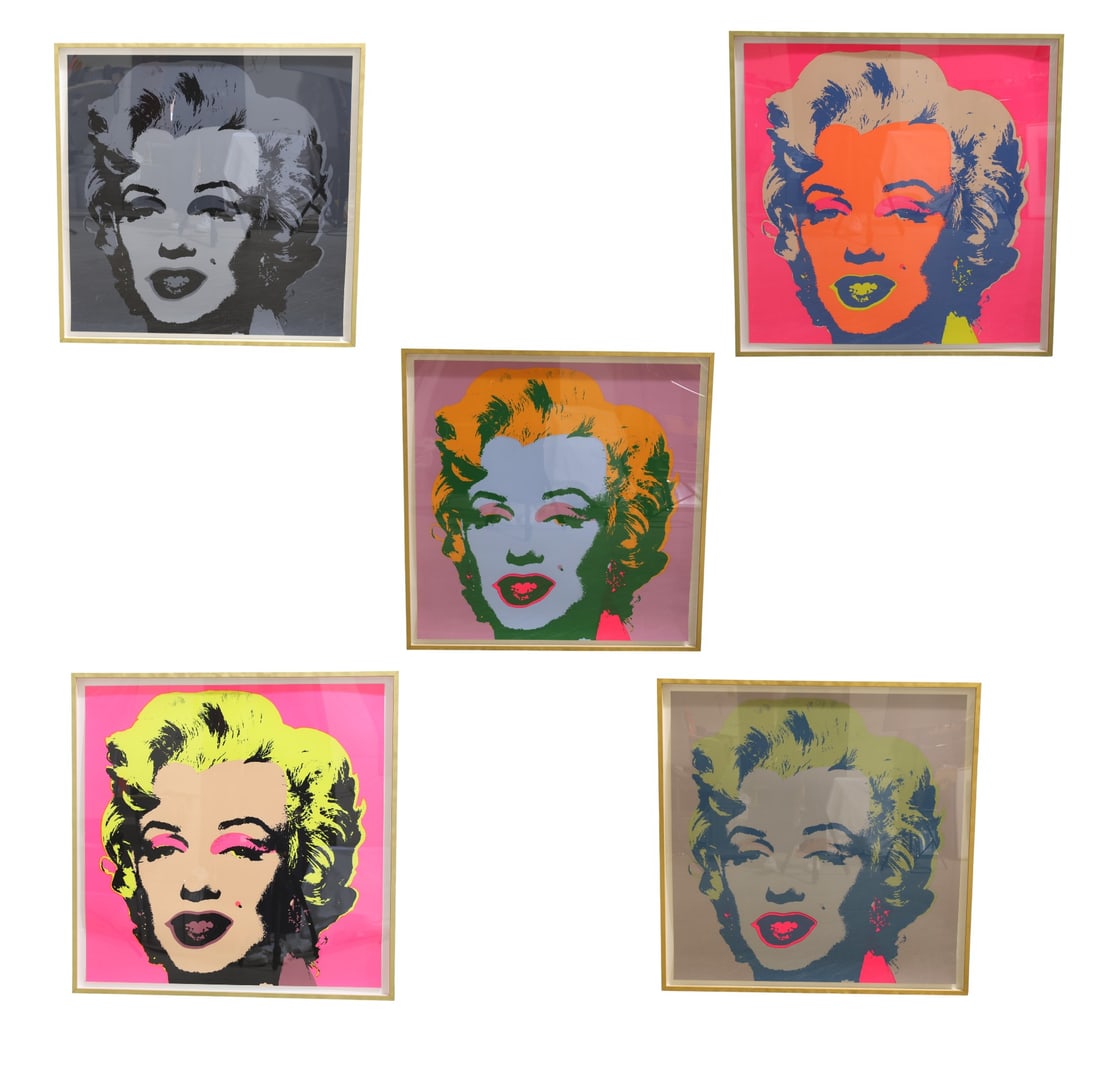 Marilyn Monroe Silk Screen Prints - 5 (1 of 8)