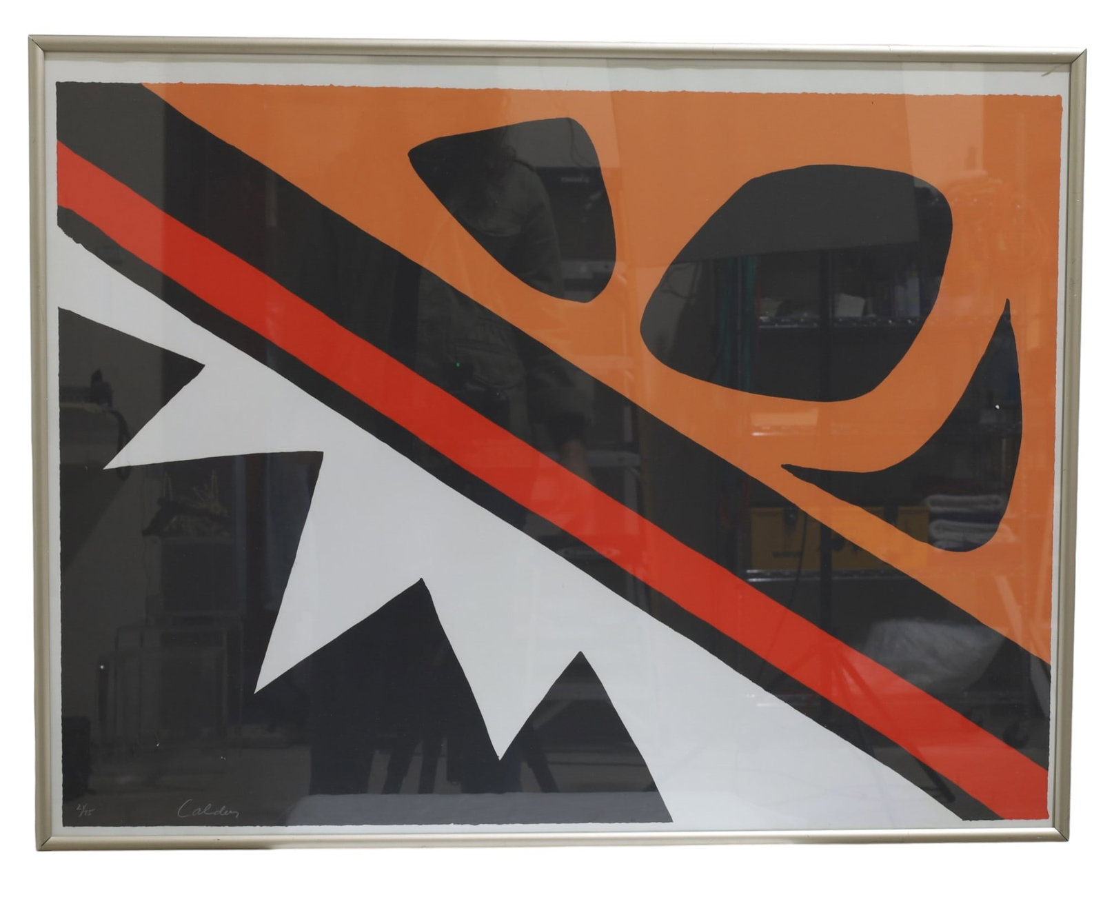 Lithograph Frog and Saw: A signed in pencil and numbered lithograph, titled Frog and Saw Dimensions:32x23.75