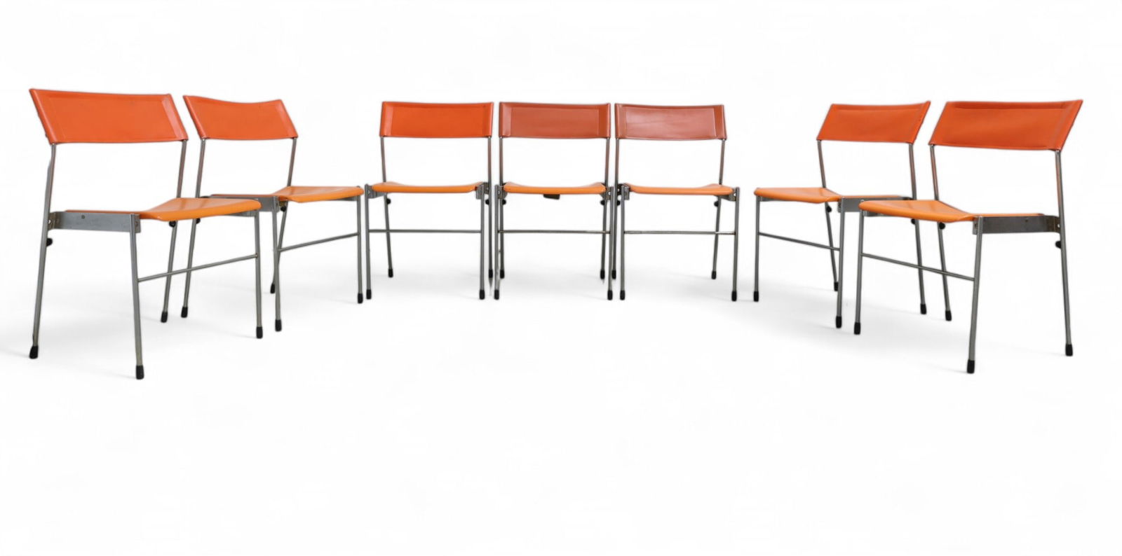 Mid Century Chrome Stacking Chairs - 7 (1 of 15)