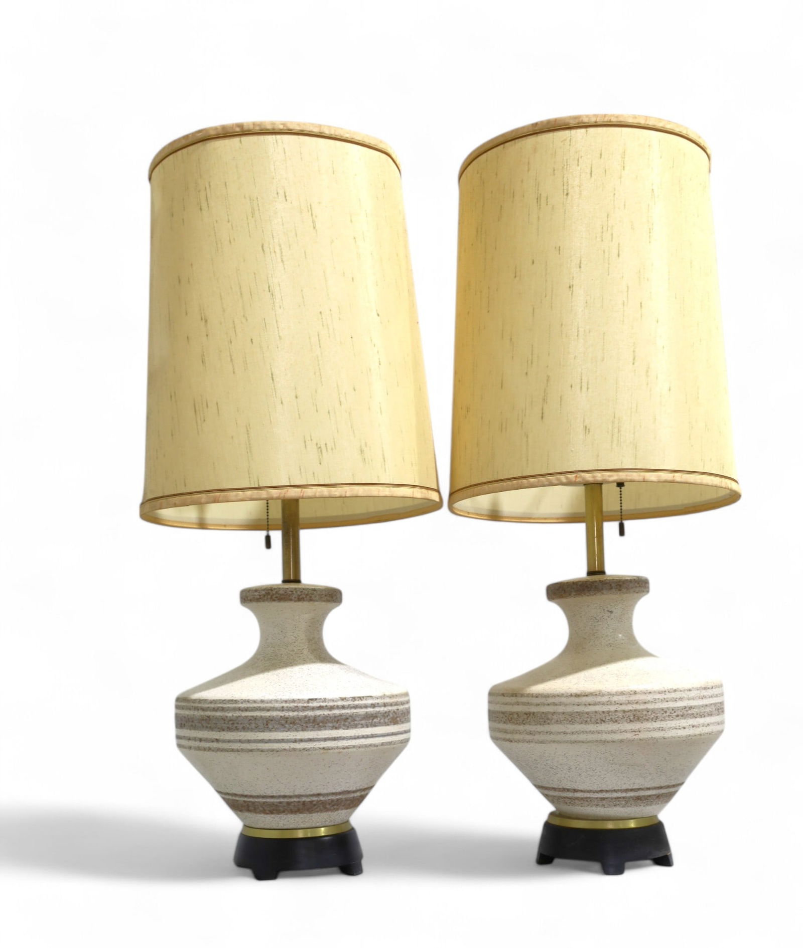 Gerald Thurston - Lightolier Pottery Lamps -Pair (1 of 6)