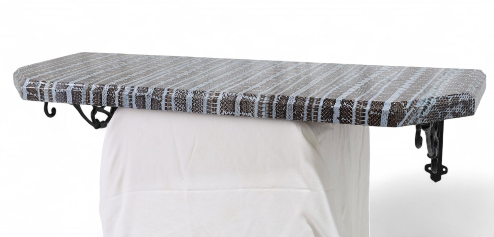 Blue Snakeskin Hanging Shelf (1 of 9)