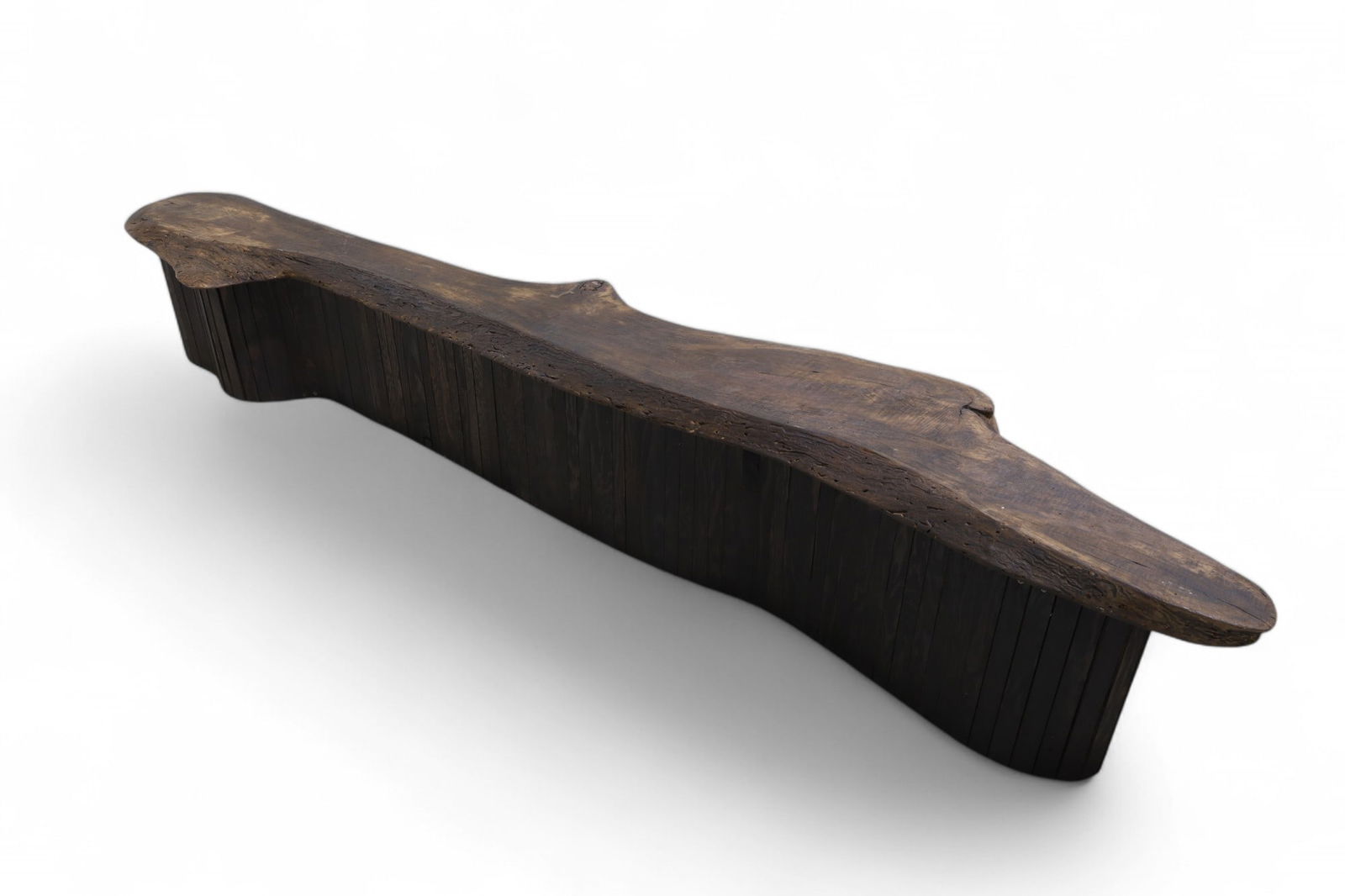Phillip Lyod Powell Style Walnut Bench (1 of 9)