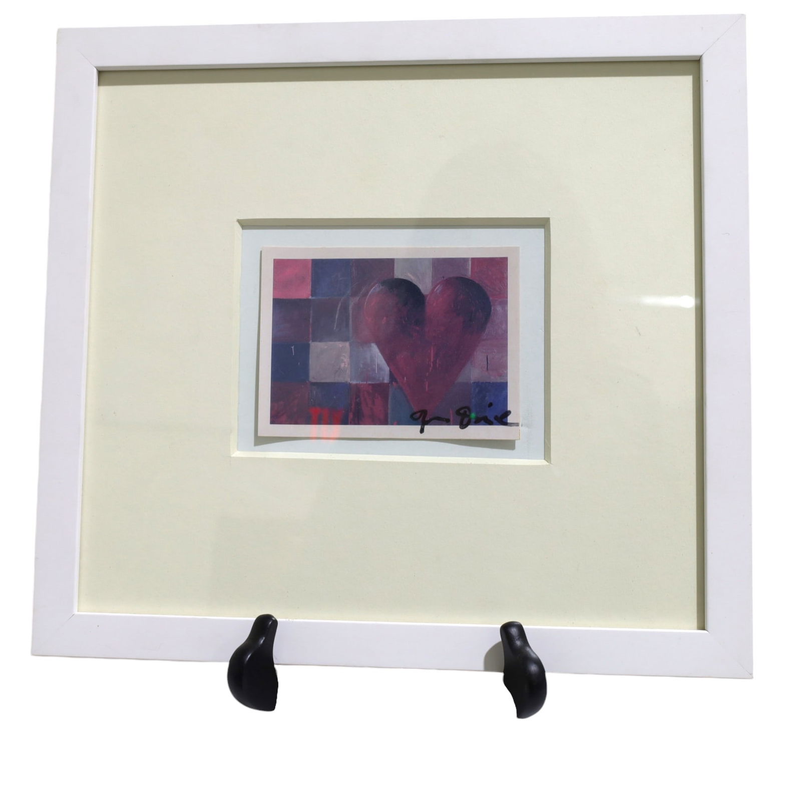 Signed Jim Dine- Framed & Signed in Pen (1 of 4)