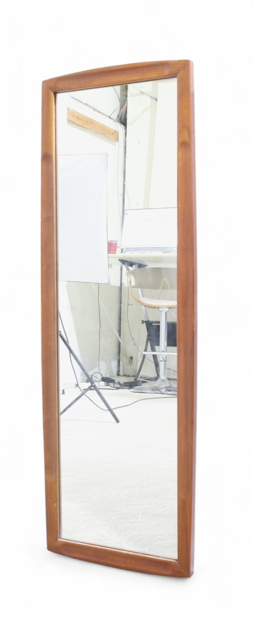 Mid Century Walnut Mirror (1 of 4)