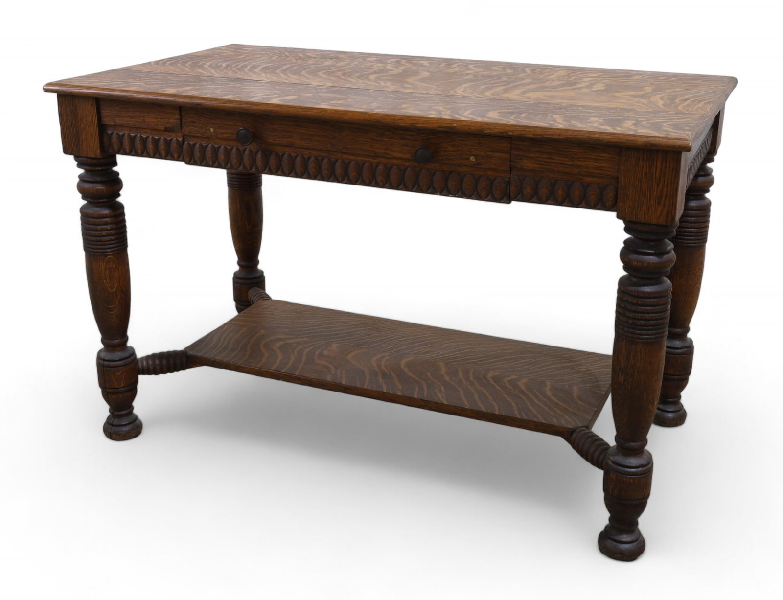 Oak Carved Table (1 of 11)