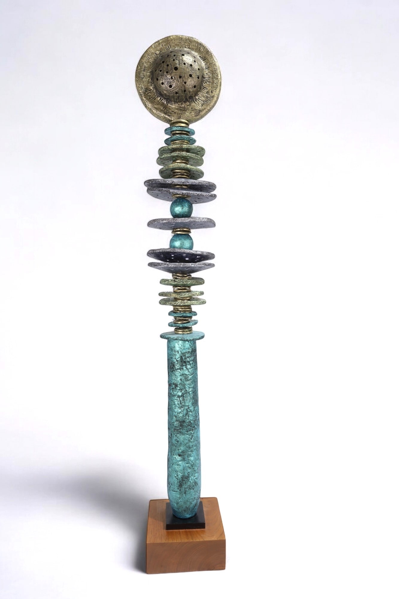 Janis Purcell - Painted Ceramic Sculpture (1 of 8)