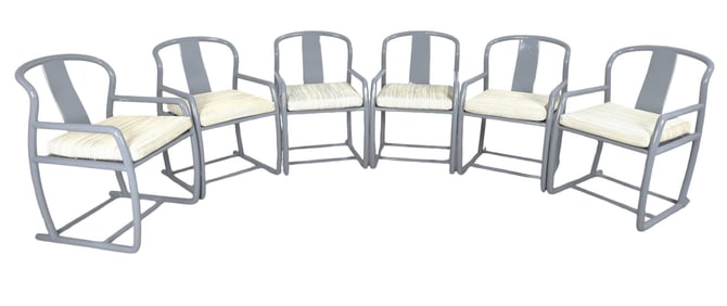 James Mont Style Dining Chairs - 6