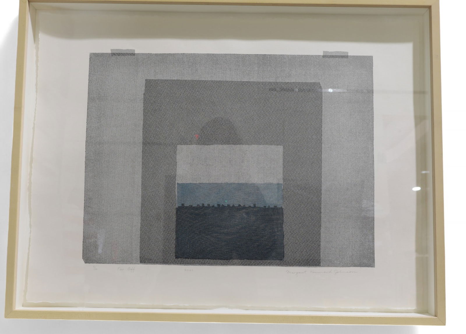 Signed Margaret Kennard Johnson Mesh Art (1 of 6)