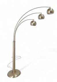 3 Light Steel Arc Lamp