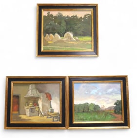 Signed Jerry Gnatkowski - Oil on Canvas - 3