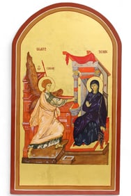 Signed Carla Hough - Acrylic on Wood