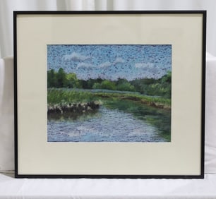 Noram Jean Devico Framed Pastel