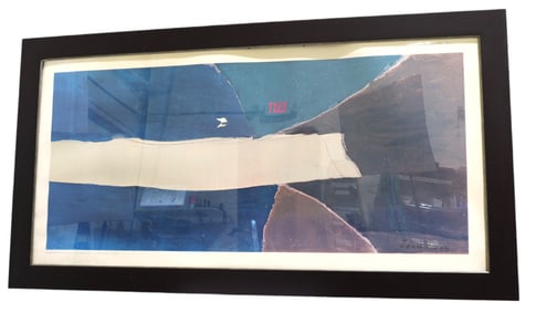 Signed Jack Bush - Offset Print on Paper