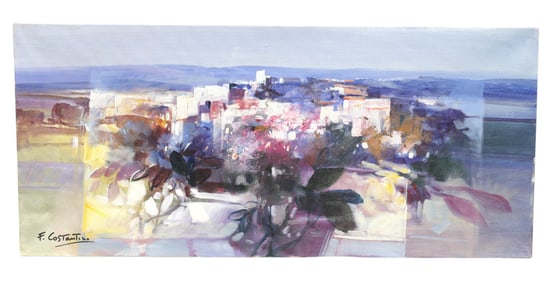 Signed Francesco  Costantino- Oil on Canvas