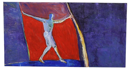 Signed Keith Bennett- Mixed Media