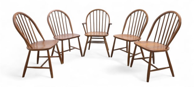 Tarm Stole Danish Kitchen Chairs - 5
