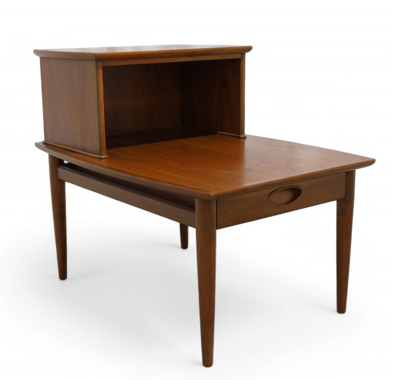 Heritage - Henredon Walnut Step Table (1 of 8)