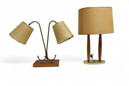 Mid Century Modern Lamps - 2