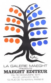 Abstract Parisian Poster