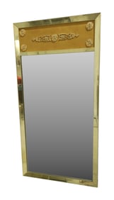 Decorative Brass Mirror