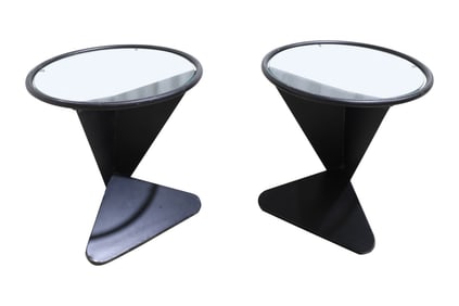 Italian Side Tables - Pair