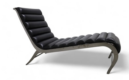 Geo Ponti Style Italian Chaise Lounge