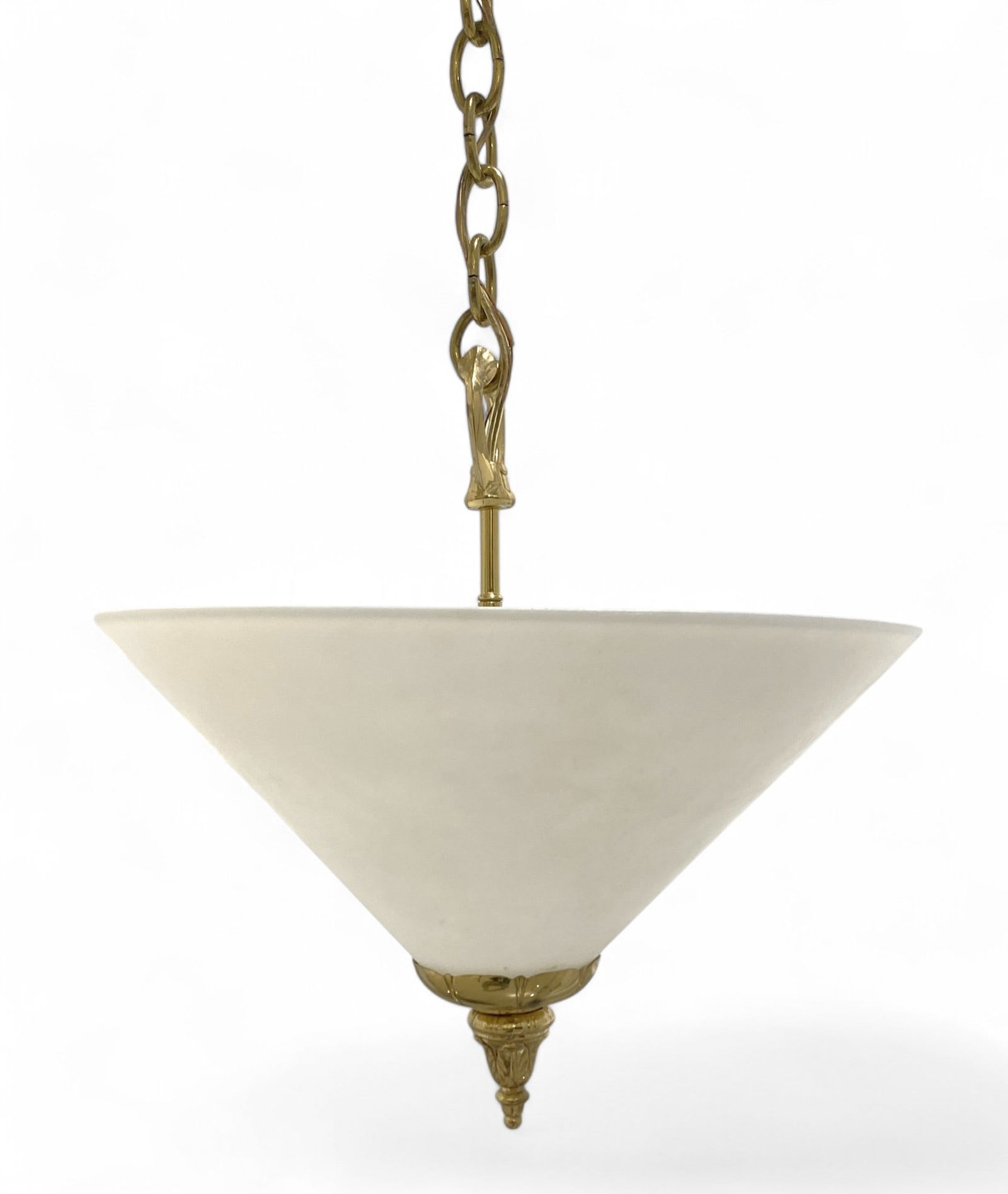 Vintage Brass Single Light Fixture (1 of 5)