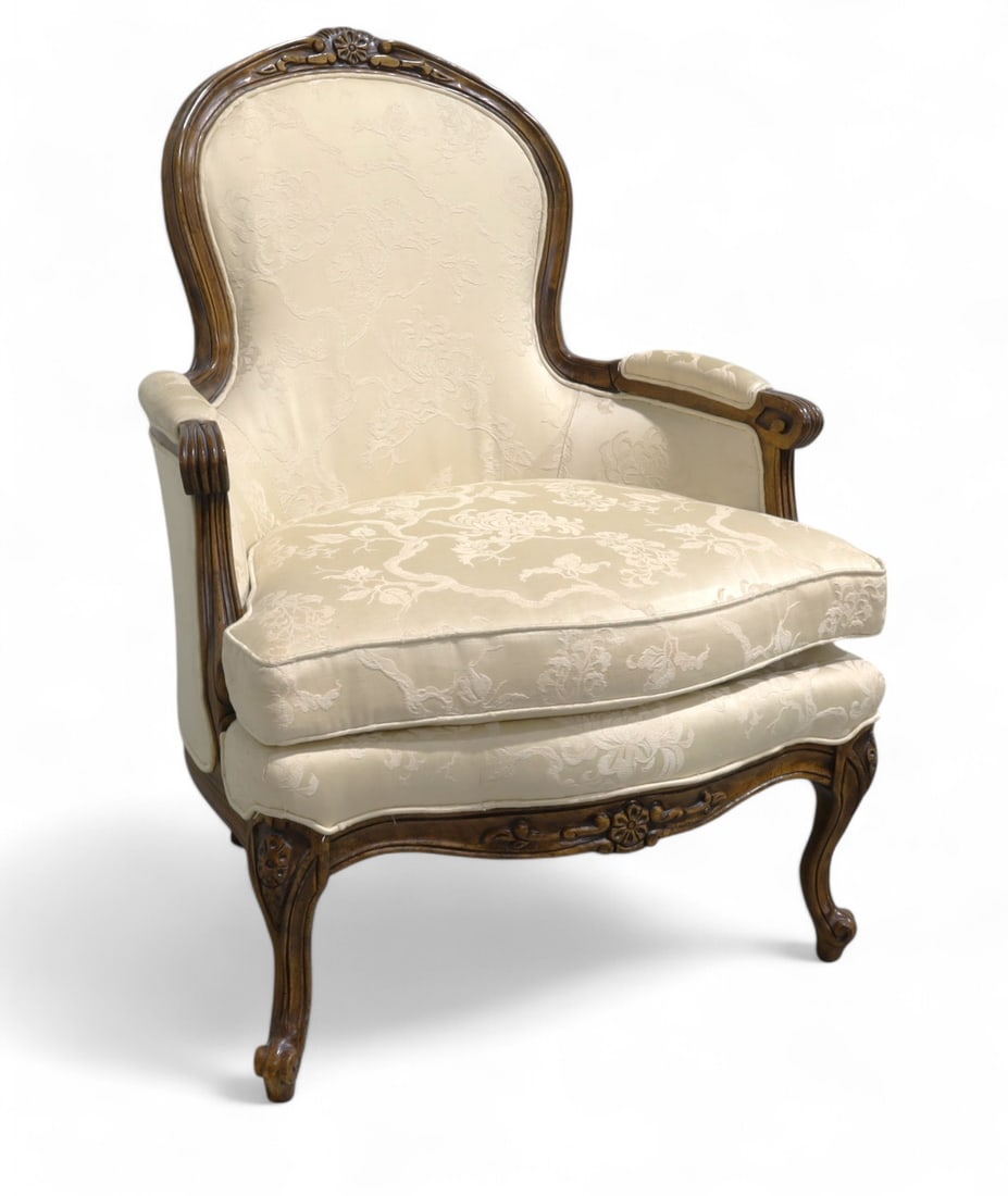 Bernhardt Upholstered French Chair (1 of 10)