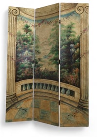 Hand Painted Screen