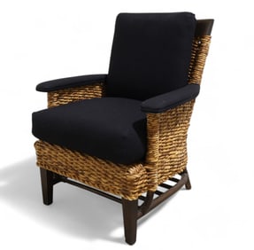 Wicker Arm Chair