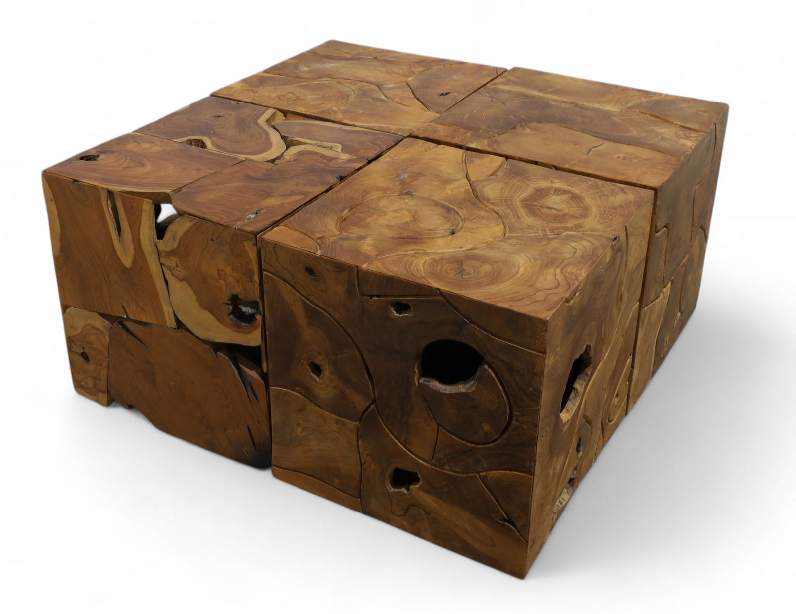 Studio Made Mixed Woods Coffee Table (1 of 12)