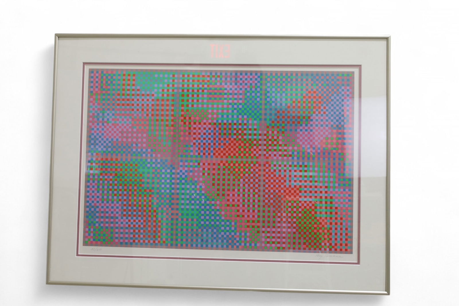 Tony Bechara Signed Lithograph (1 of 8)