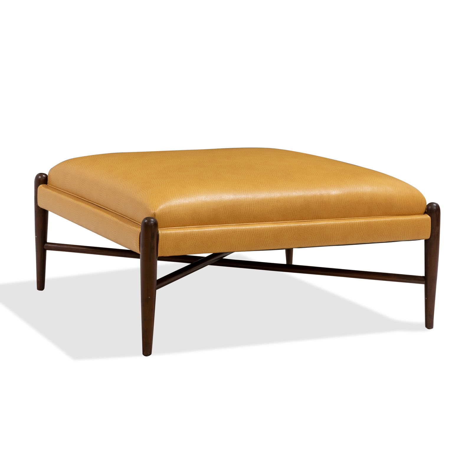 Vintage Oversized Italian Style Ottoman (1 of 4)