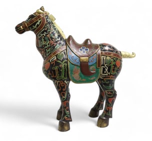 Cloisonne Horse