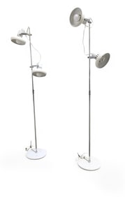 Adjustable MCM Floor Lamps -Pair
