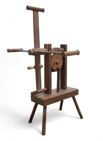 Primitive Wooden Yarn Spinner
