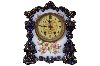 Waterbury Parlor #97 Porcelain Clock