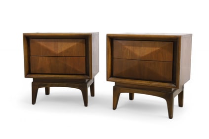 United Diamond Front Night Stands - Pair