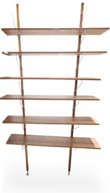 Danish Style Walnut Shelf Unit