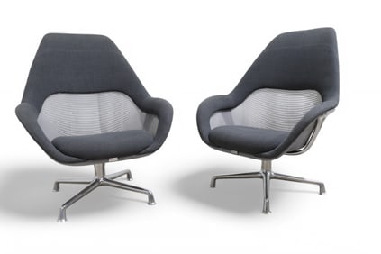 Scott Wilson - Coalesse Lounge Chairs - Pair