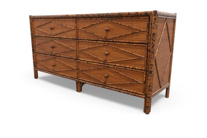 Bloomingdales Rattan Long Dresser