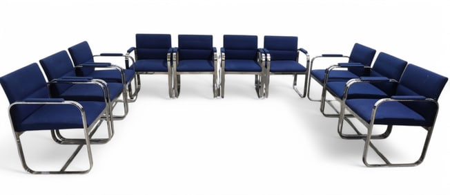Milo Baughman (Attr.) Dining Chairs - 10