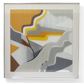 Greg Copeland Op Art  Mirrored Abstract